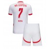 RB Leipzig Antonio Nusa #7 Heimtrikot 2024-25 Kurzarm (+ kurze hosen)